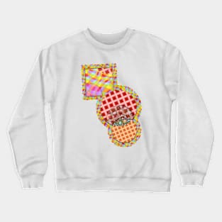 Bonkers Crazy Patchwork Festival Crewneck Sweatshirt